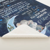 孫パーソナライズされた娘に シェルパブランケット (3/4)