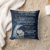 孫パーソナライズされた娘への手紙 クッション (ブランケット)