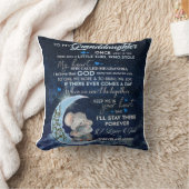 孫パーソナライズされた娘へ クッション (ブランケット)