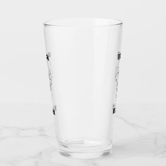 孫パーソナライズされた孫ギフト祖父 タンブラーグラス (左)