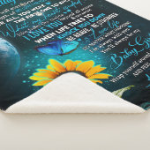 孫パーソナライズされた宛の手紙 シェルパブランケット (3/4)