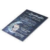 孫パーソナライズされた宛の手紙 ノートパッド (アングル)