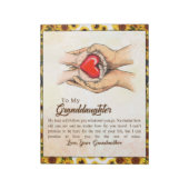 孫パーソナライズされた宛の手紙 ノートパッド (回転)