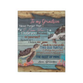 孫パーソナライズされた宛の手紙 ノートパッド (回転)