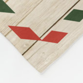 孫パーソナライズされた宛の手紙 フリースブランケット (角)