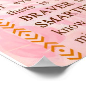 孫パーソナライズされた宛の手紙 ポスター (角)