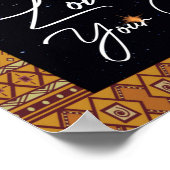 孫パーソナライズされた宛の手紙 ポスター (角)