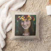 孫パーソナライズされた用クッション クッション (ブランケット)