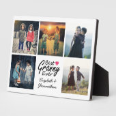 孫フォトコラージュ最高のグラニーEver Gift フォトプラーク (側面)