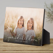 孫モダンハートスクリプト写真の愛 フォトプラーク