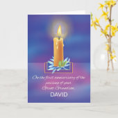 孫一周忌素晴らしの消失 カード (黄色い花)