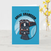 孫五素晴らし番誕生日列車、リトルボーイ、Blu カード (黄色い花)