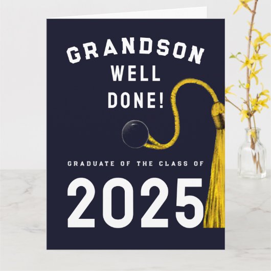 孫卒業2025カード カード (黄色い花)