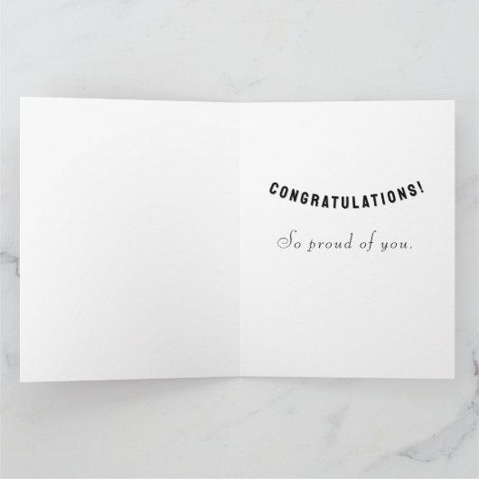 孫卒業2025カード カード (内部)