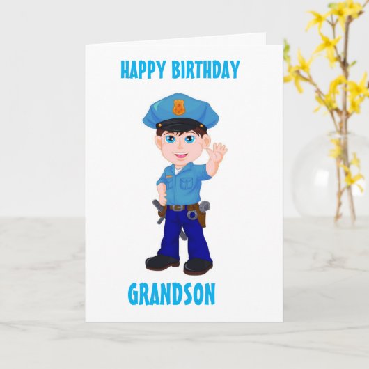 孫君の誕生日!カード カード (黄色い花)