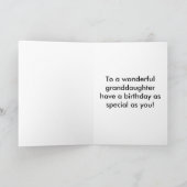 孫娘うさぎ誕生日パーソナライズ カード (内部)