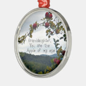 孫娘お前は俺の目のリンゴだ! メタルオーナメント (左)