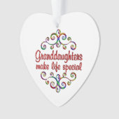 孫娘が人生を特別にする オーナメント (正面)