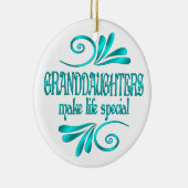 孫娘が人生を特別にする セラミックオーナメント (右)
