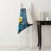 孫娘にヒマワリの贈り物、ベビー贈り物 シェルパブランケット (インサイチュ)