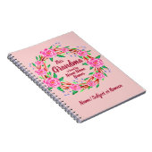 孫娘に愛される祖母の名前を変更 ノートブック (右側)