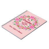 孫娘に愛される祖母の名前を変更 ノートブック (左側)