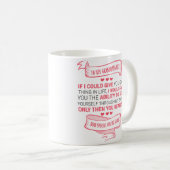 孫娘に コーヒーマグカップ (正面右)