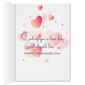 孫娘のためのバレンタインディ素晴らしベア (内側 (右))