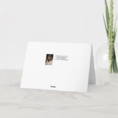 孫娘のイースタートラック、チューリップ シーズンカード (裏面)