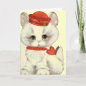 孫娘のバレンタインの挨拶状 シーズンカード (正面)