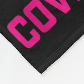 孫娘の乳がんハート翼の喪失Ck フリースブランケット (角)