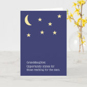 孫娘の卒業カード カード (黄色い花)