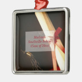 孫娘の卒業希望、オーナメント メタルオーナメント (左)