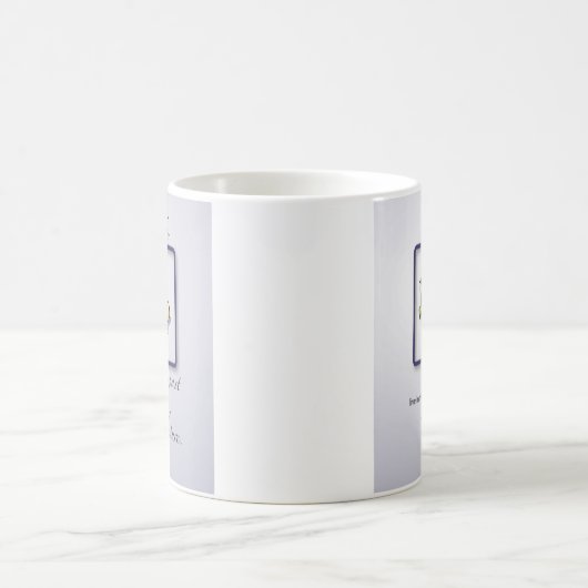 孫娘の卒業祝い コーヒーマグカップ (中央)