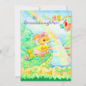 孫娘の復活挨拶カード シーズンカード (正面)