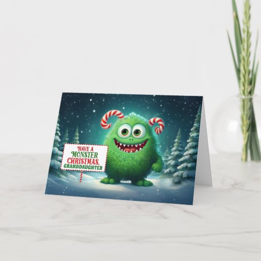 孫娘の楽しいモンスター クリスマス 子供たち (正面)