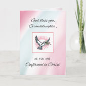 孫娘の確認の鳩 カード (正面)