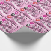 孫娘の詩の第16誕生日 ラッピングペーパー (角)