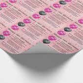 孫娘の詩-第18誕生日 ラッピングペーパー (角)