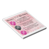 孫娘の詩 – 21歳の誕生日 ノートパッド (アングル)