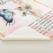 孫娘の贈り物 |おじいちゃんおばあちゃん家より シェルパブランケット (3/4)