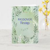 孫娘の通行人 カード (黄色い花)