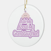 孫娘の頼贈り物について セラミックオーナメント (左)