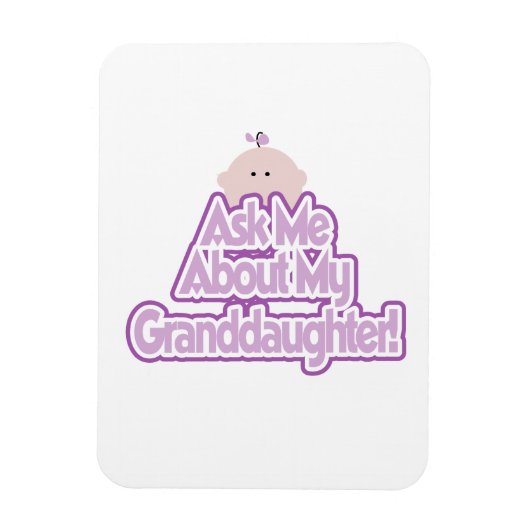 孫娘の頼贈り物について マグネット (縦)