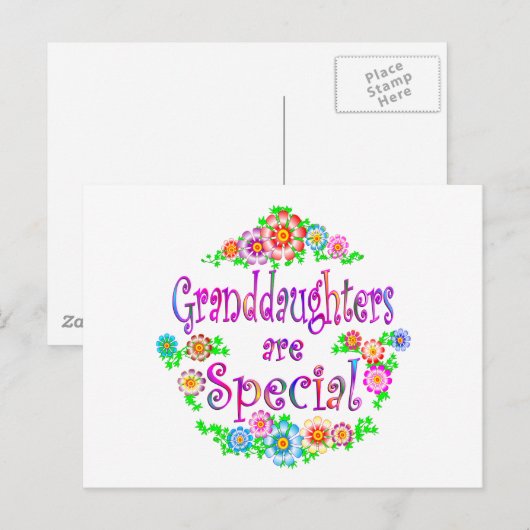 孫娘は特別 ポストカード (正面/裏面)