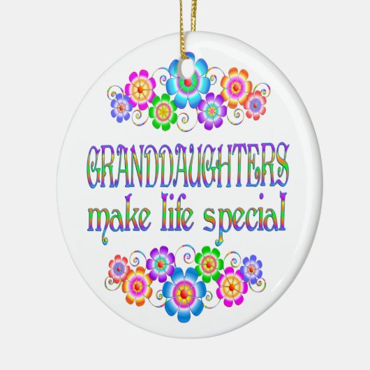 孫娘は生命スペシャルを作ります セラミックオーナメント (左)