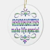 孫娘は生命スペシャルを作ります セラミックオーナメント (左)