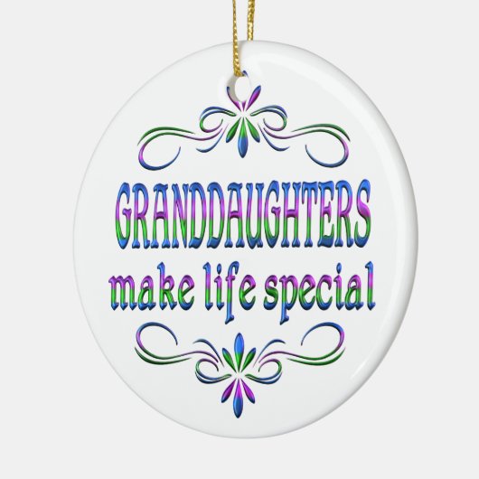 孫娘は生命スペシャルを作ります セラミックオーナメント (左)