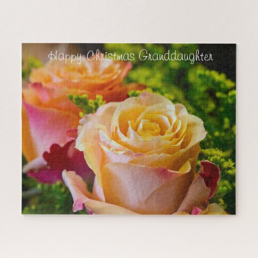 孫娘へのクリスマスプレゼント。 ジグソーパズル (横)