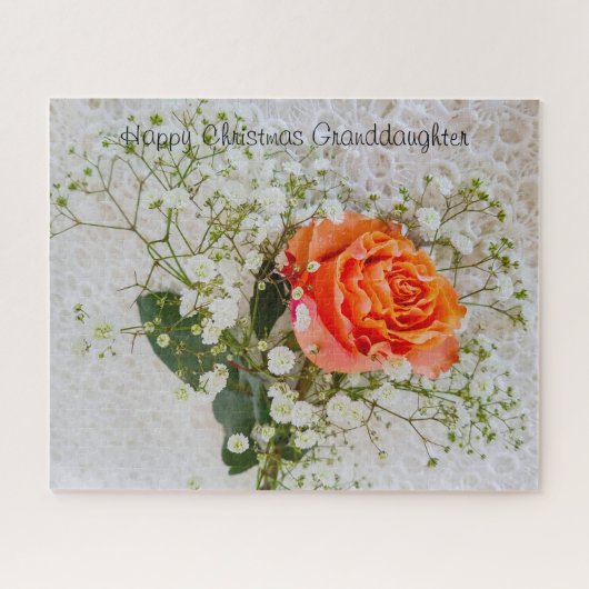 孫娘へのクリスマスプレゼント。 ジグソーパズル (横)